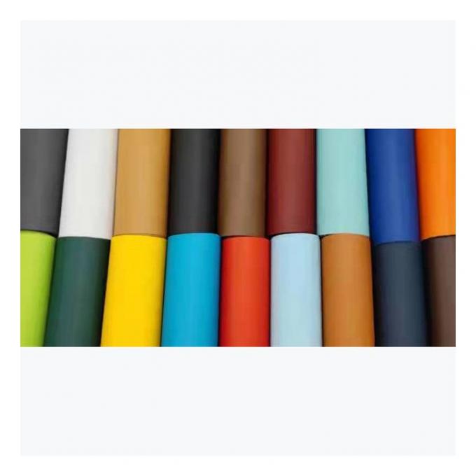 卸売Pvc偽革財布 ボックス 靴 ノートブック ピンホール パターン 人工 合成 革 織物 6