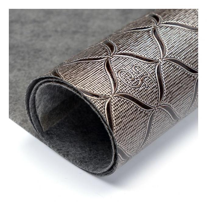 スポット・ホールセールPvc 明るい幾何学パターン 人工革 包装 財布 ボックス ノートブック 偽革布 10