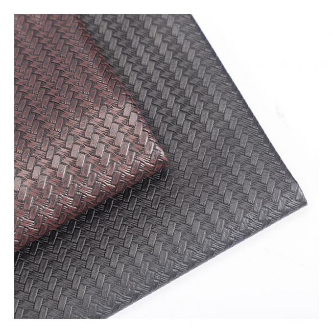 スポットPVC斜め織り模様ハンドバッグ室内装飾包装財布箱靴ノートフェイクレザー生地 11