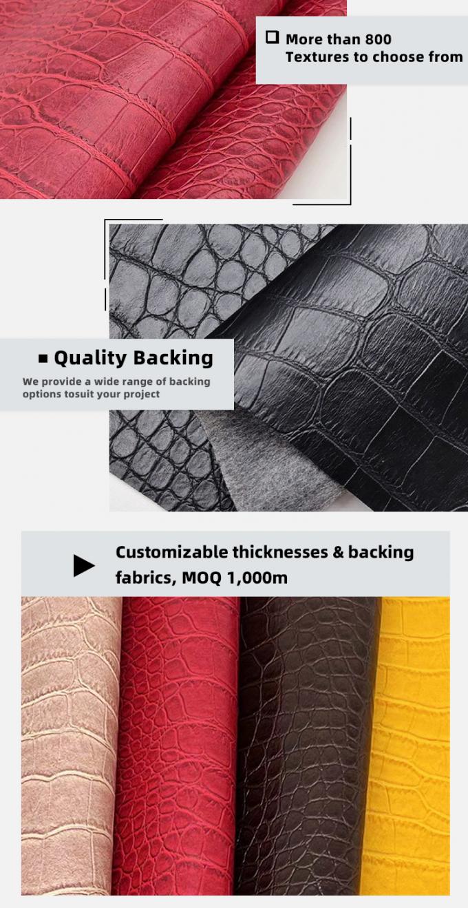 Pvc バンブー 穀物 人工 合成 革 財布 ボックス 靴 Ntoebook 偽革 布 5