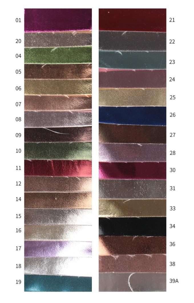 メタルフィルム PU R61 羊穀物 合成革 服 財布 箱 靴 バッグ ノートブック 偽造革 布 11