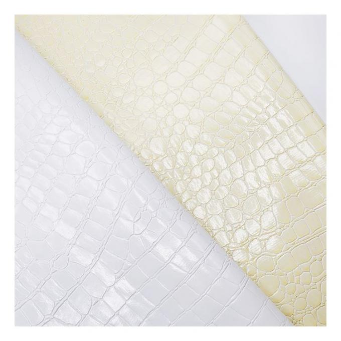 ハイグロスストーンパターンPVC合成皮革アニマルパターンシューズバッグおよびバッグフェイクレザーファブリック 13