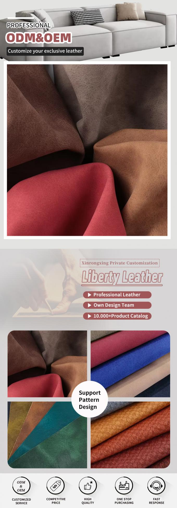 PU 凍った羊皮 ヌバック 穀物 合成革 バッグ 靴 財布 飾り ノートブック ケース 偽造革布 4