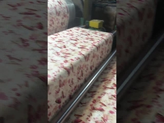 プリント 色彩豊かな蝶 花に恋してる PVC PU 合成偽革素材