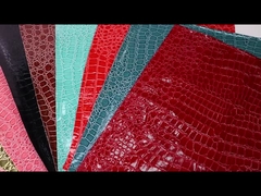 高光彩の模様PVC合成革 動物模様 靴 バッグとバッグ 偽革布