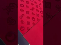 靴バッグパッケージテーブルマット用PUプレス合成皮革 合成フェイクレザー生地